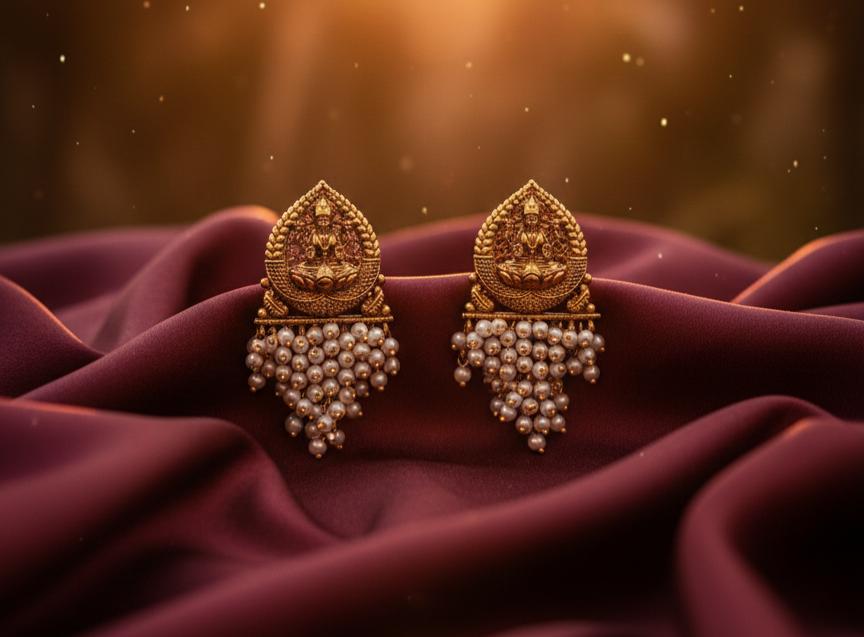 White Pearl Devi Stud